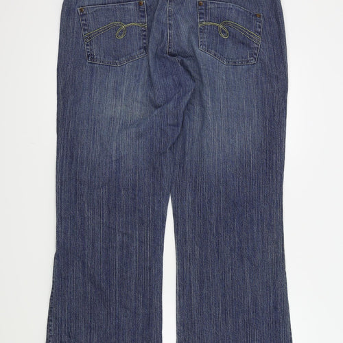 George Womens Blue   Bootcut Jeans Size 18 L30 in