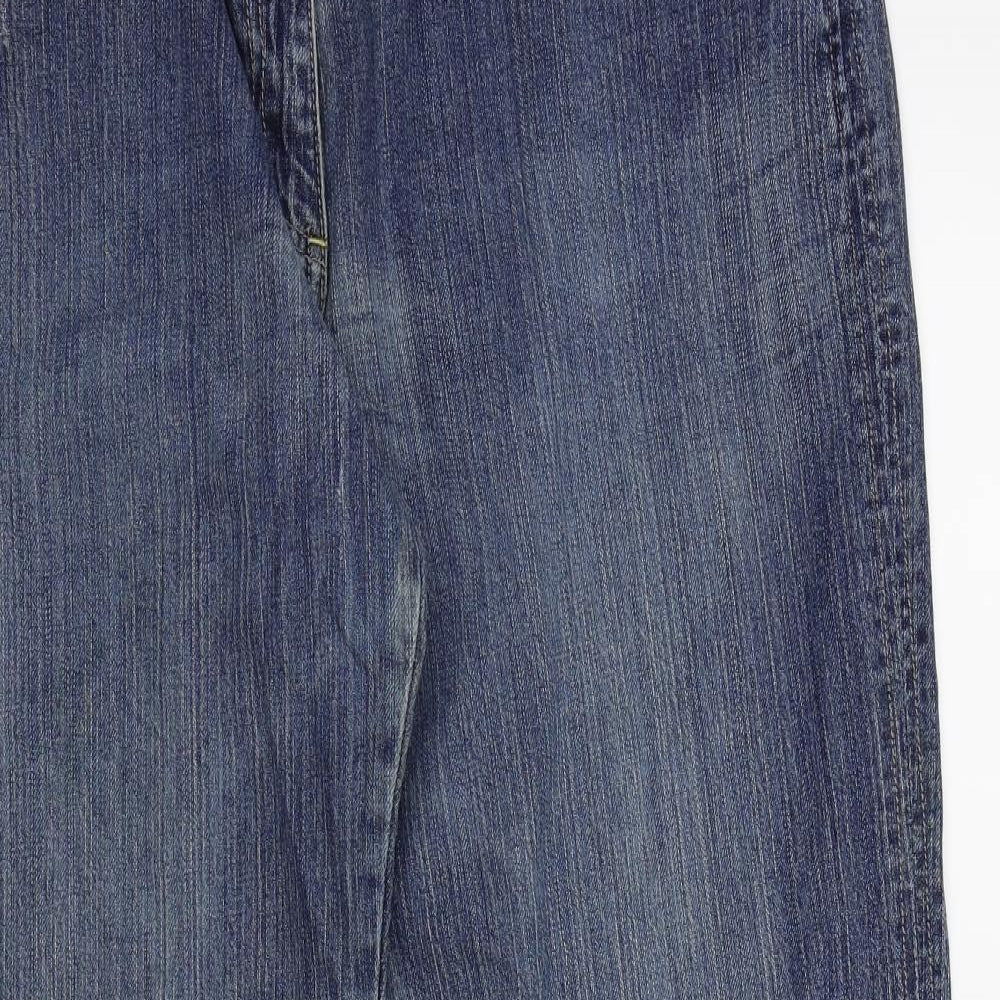 George Womens Blue   Bootcut Jeans Size 18 L30 in