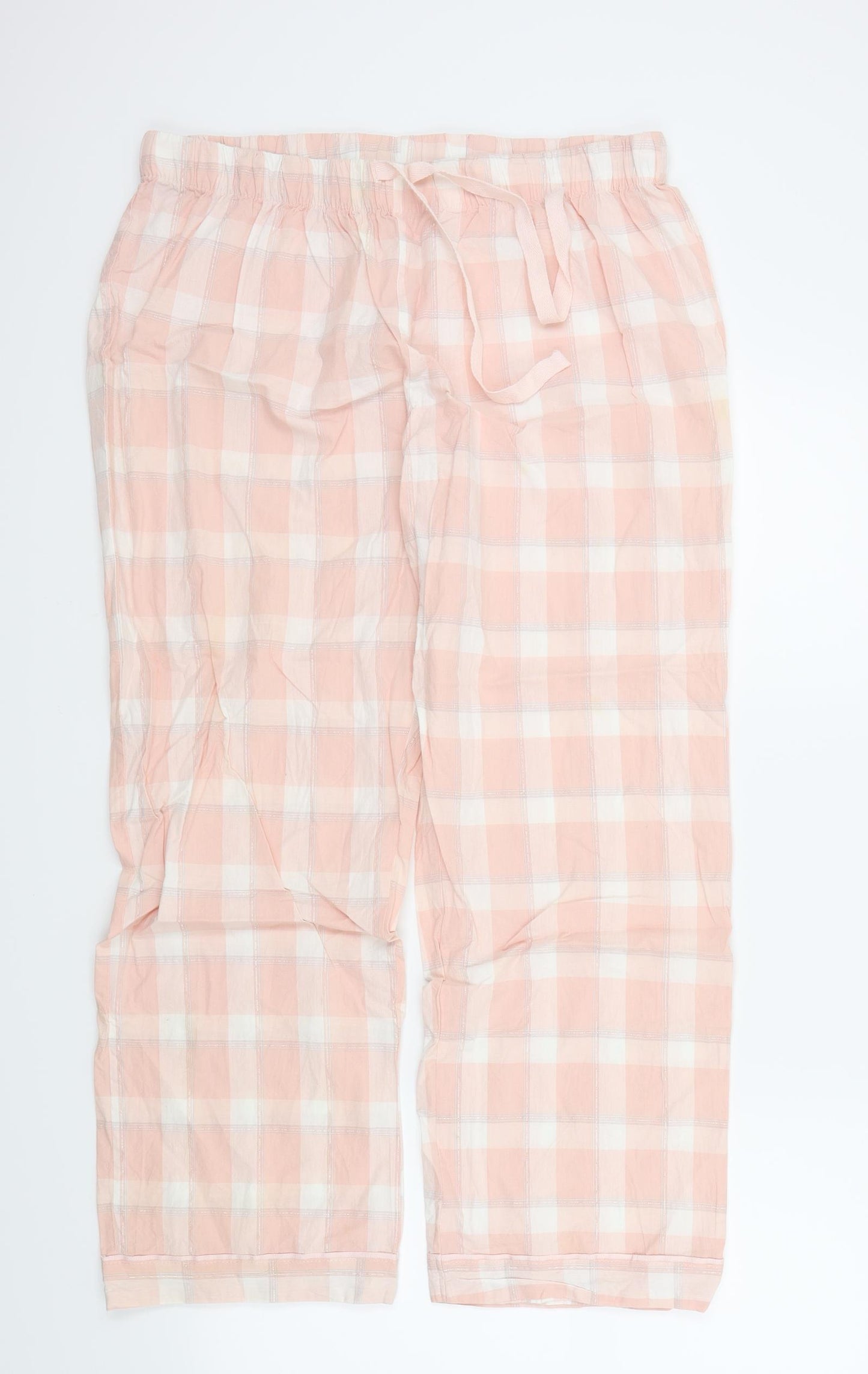 LOVE TO LOUNGE Womens Pink   Trousers  Size L L26 in