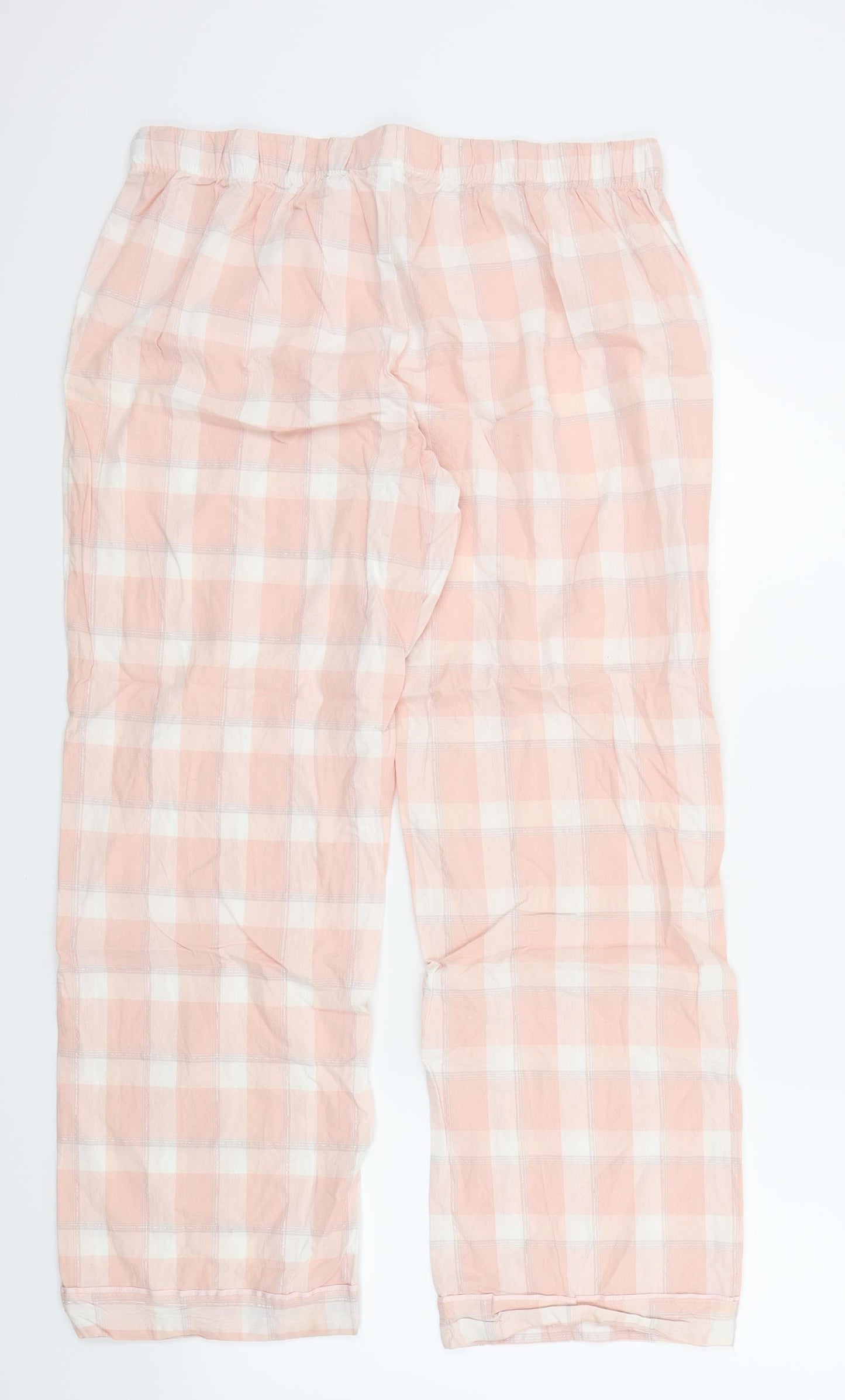 LOVE TO LOUNGE Womens Pink   Trousers  Size L L26 in