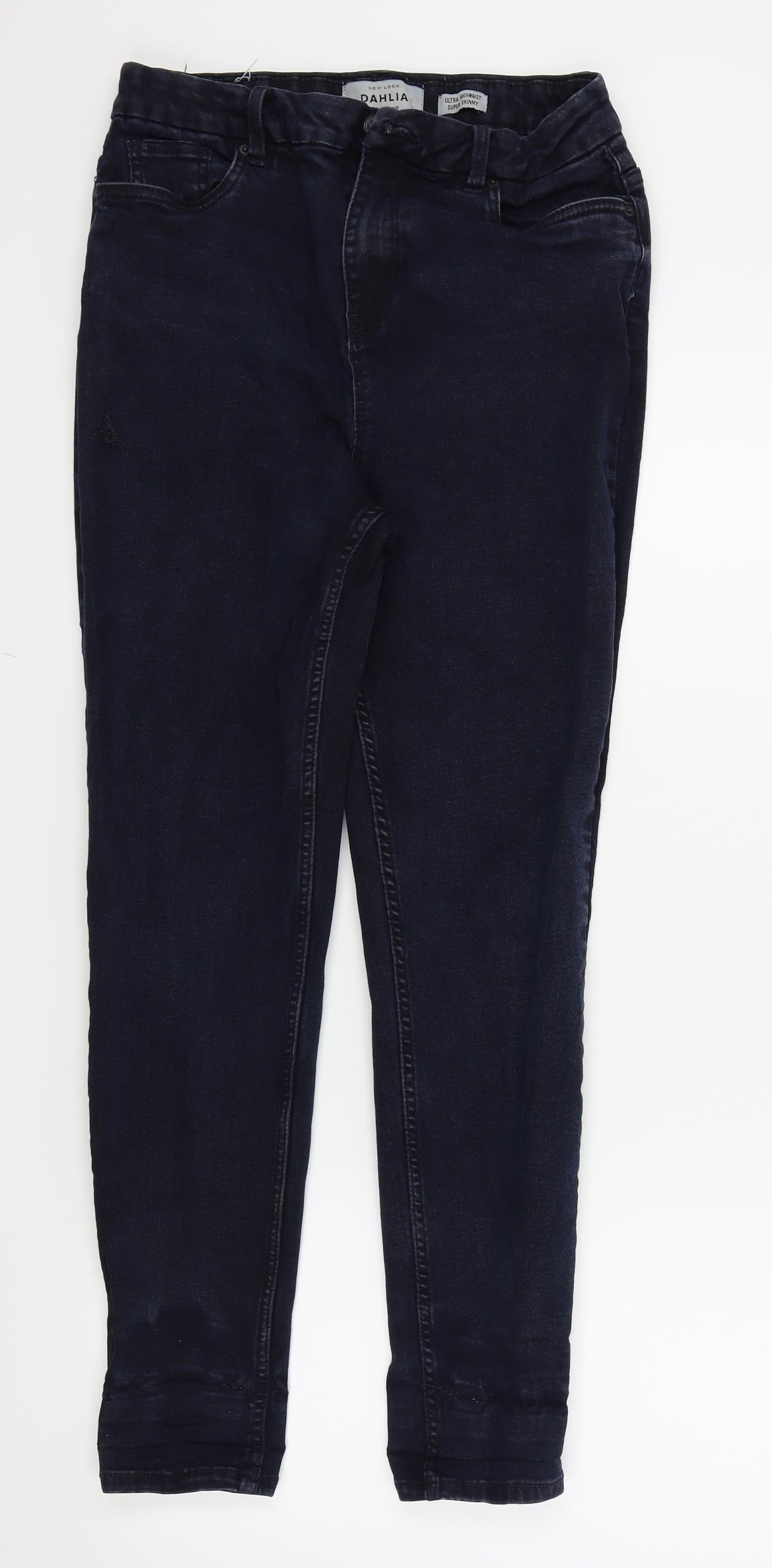 New Look Womens Blue   Skinny Jeans Size 14 L27 in
