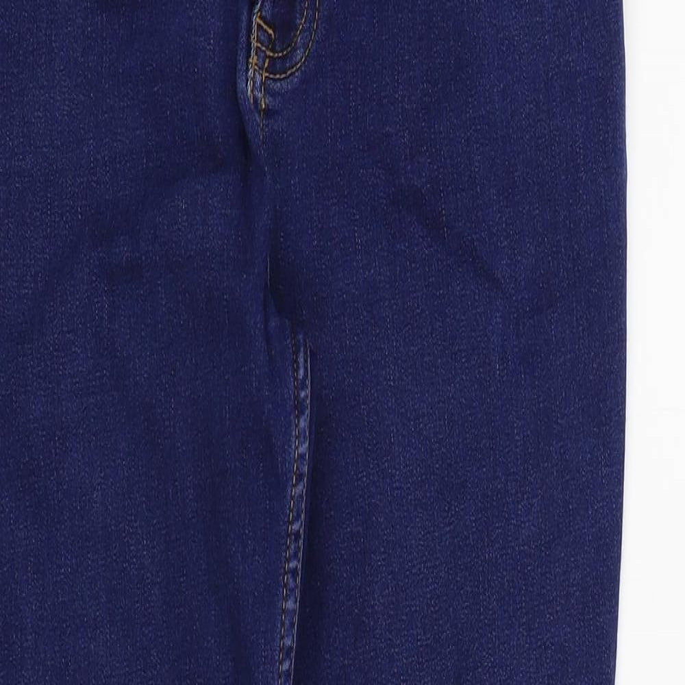 NEWLOOK Womens Blue   Skinny Jeans Size 14 L26 in - INDIA