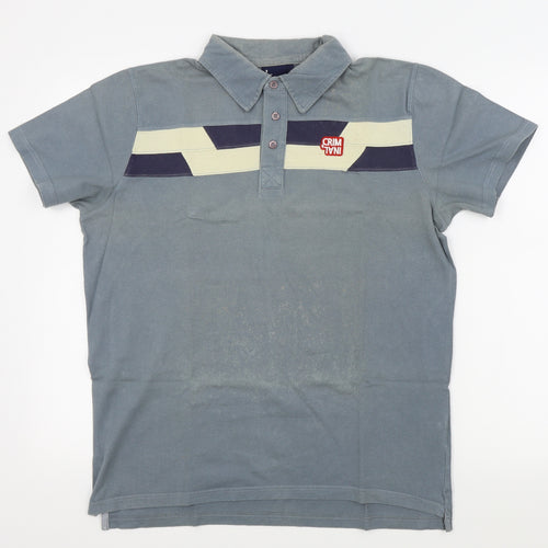 Criminal Mens Grey    T-Shirt Size L