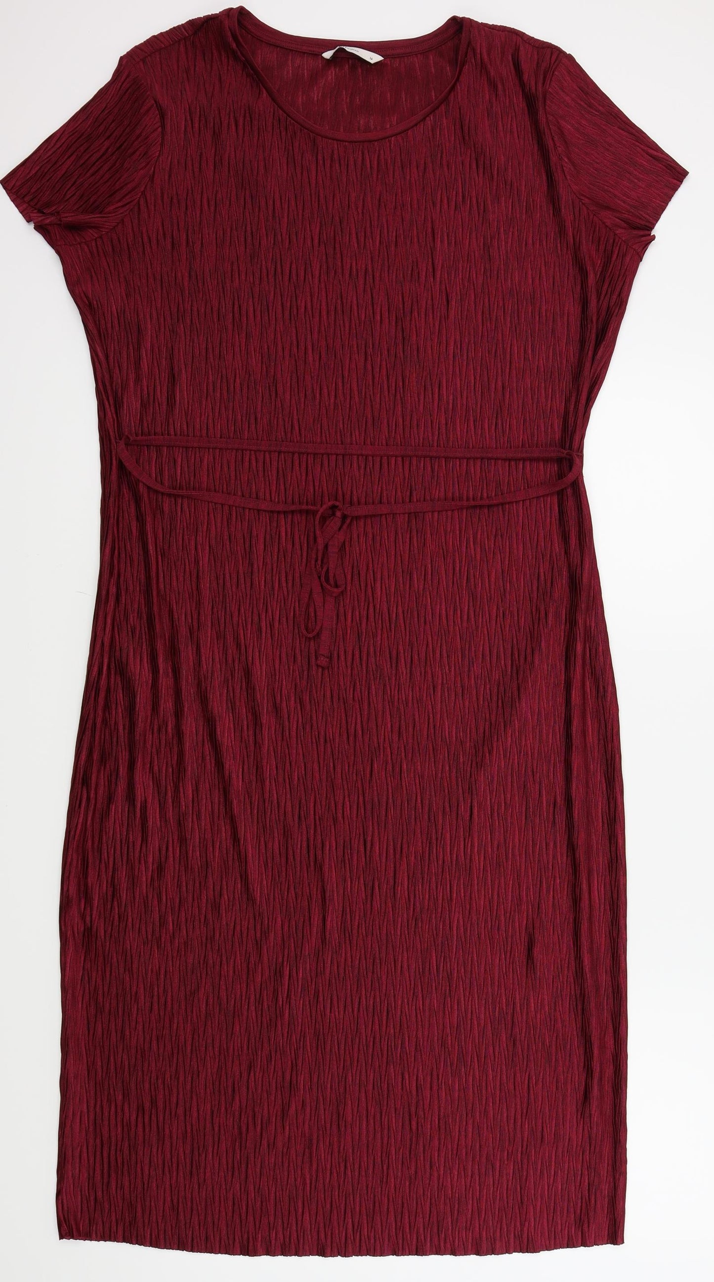 TU Womens Pink   A-Line  Size 16  - BELT