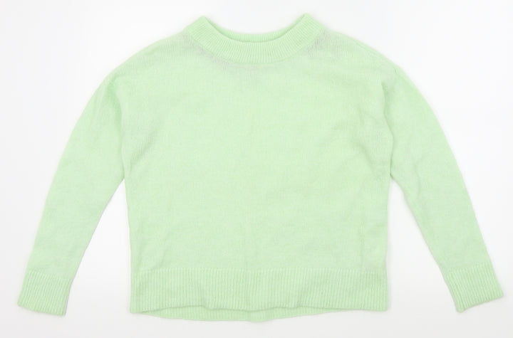 H&M Womens Green Pullover Jumper Size S
