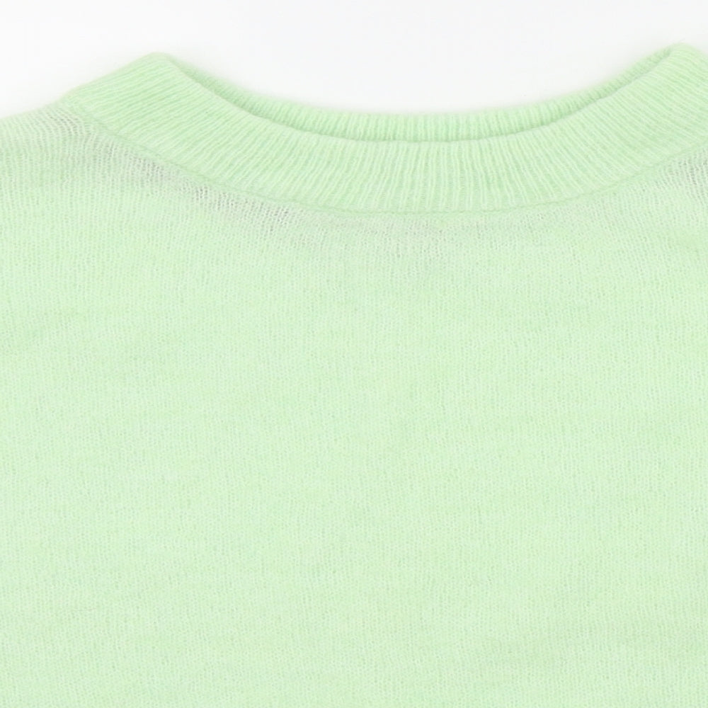 H&M Womens Green   Pullover Jumper Size S
