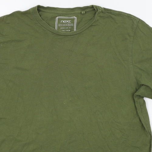 NEXT Mens Green    T-Shirt Size M
