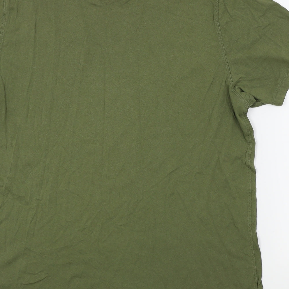 NEXT Mens Green    T-Shirt Size M