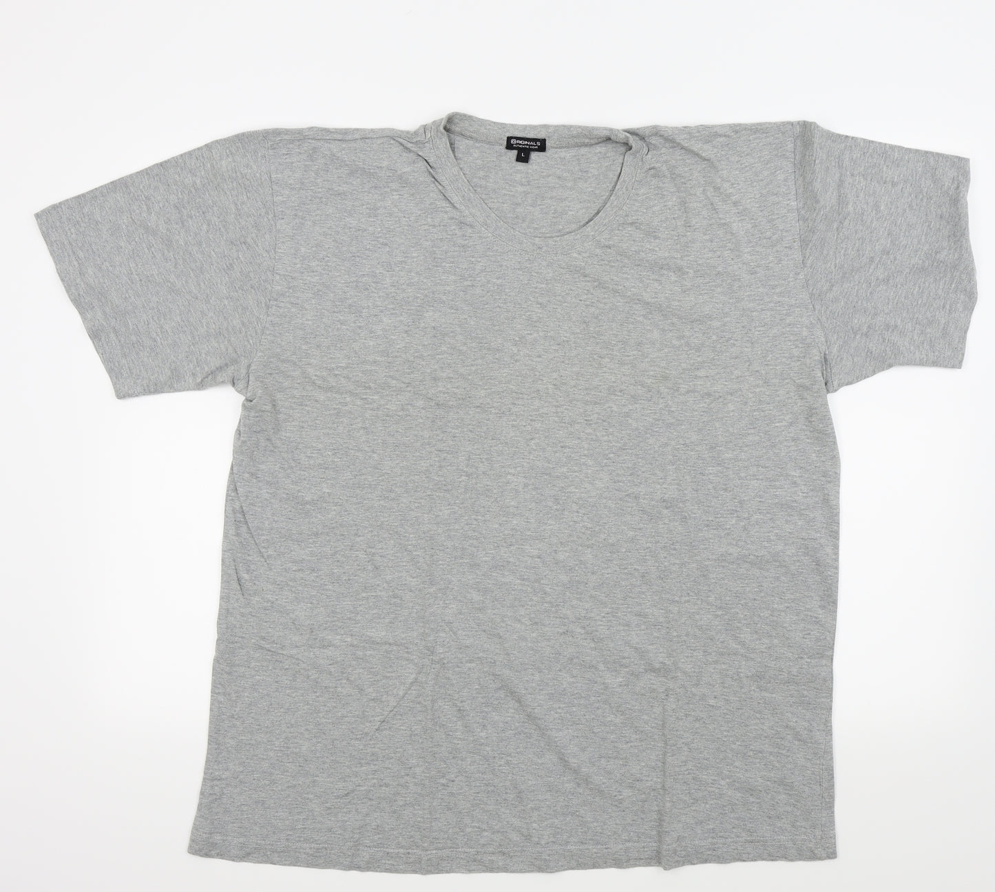 ORIGINALS Mens Grey    T-Shirt Size L