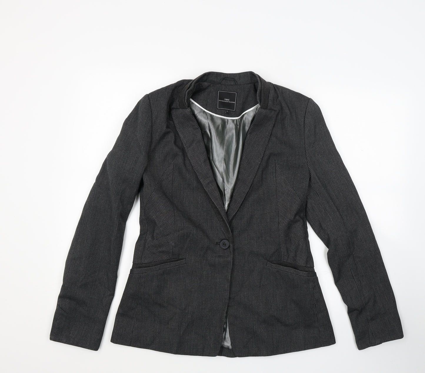 NEXT Womens Grey   Jacket Coat Size 12