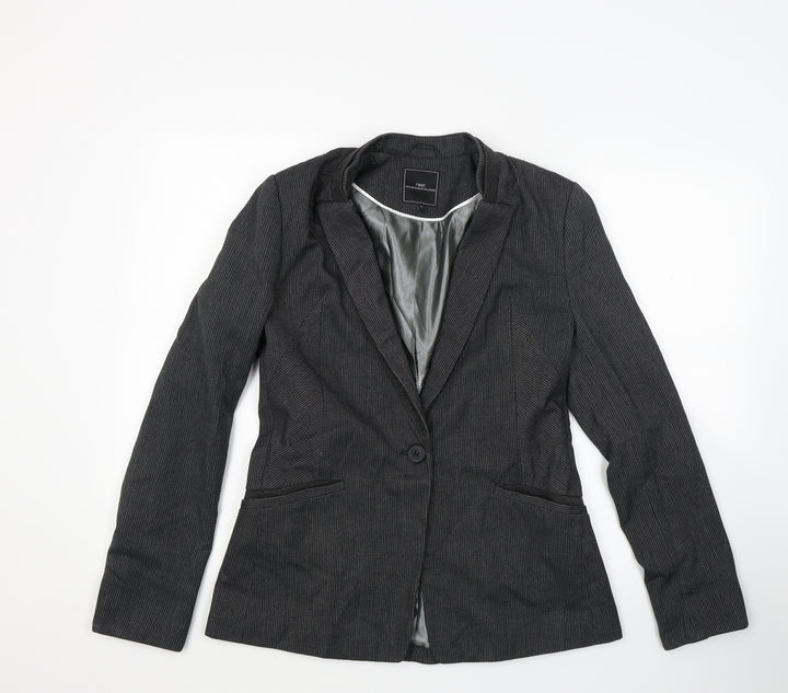 NEXT Womens Grey   Jacket Coat Size 12