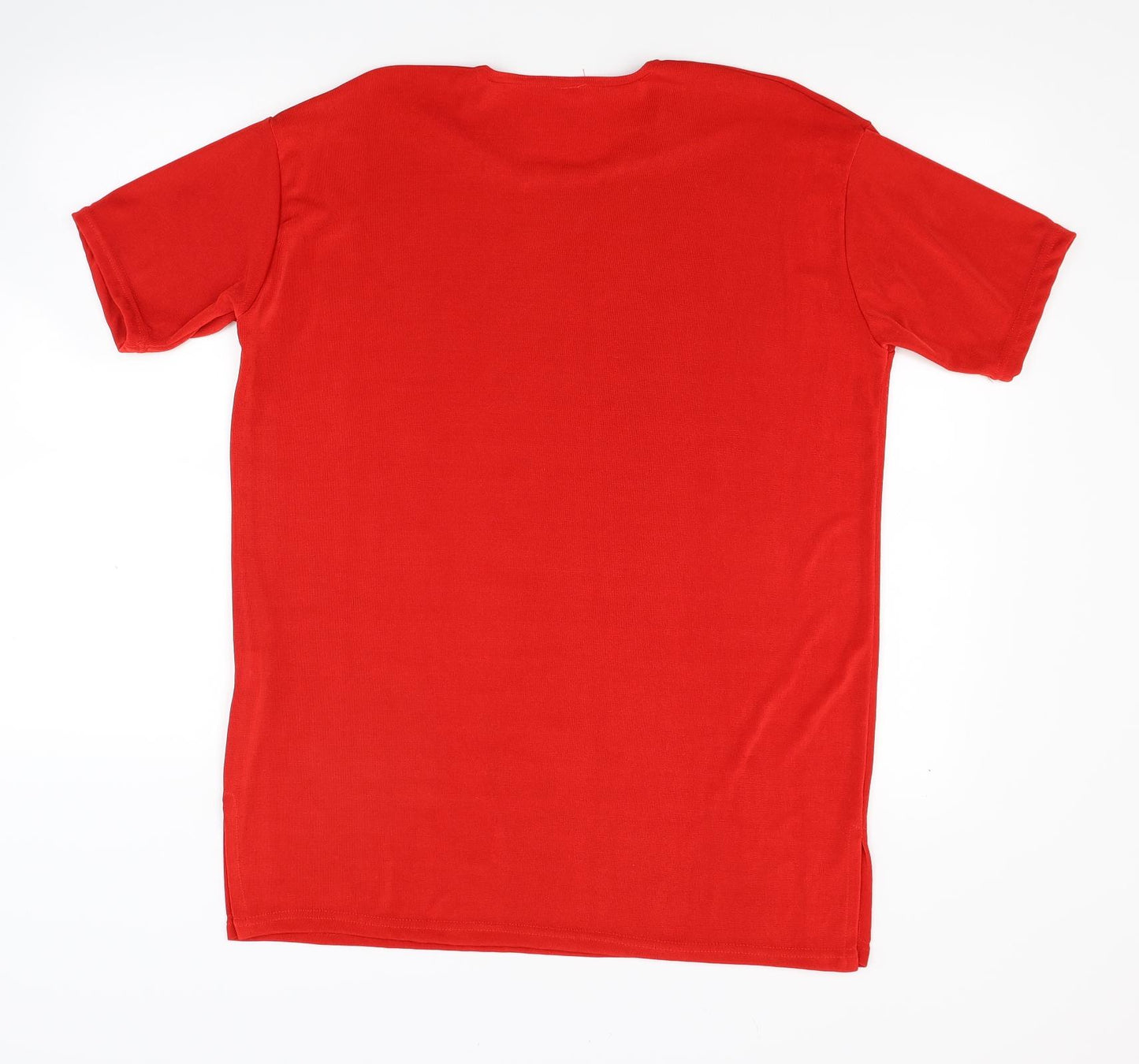 Preworn Womens Red   Basic T-Shirt One Size