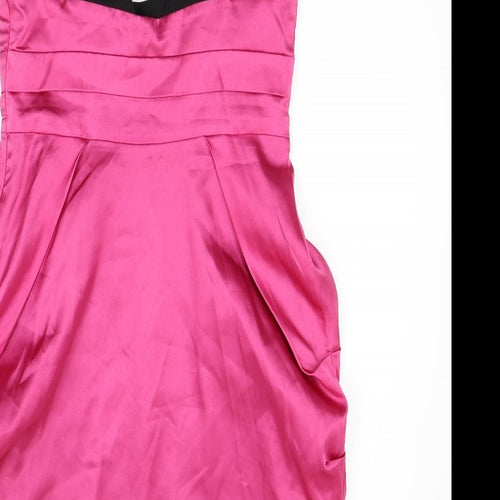 Miss Selfridge Womens Pink   Slip Dress  Size 10