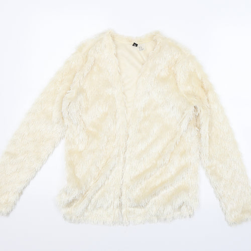 Divided Womens White   Jacket Coat Size XS