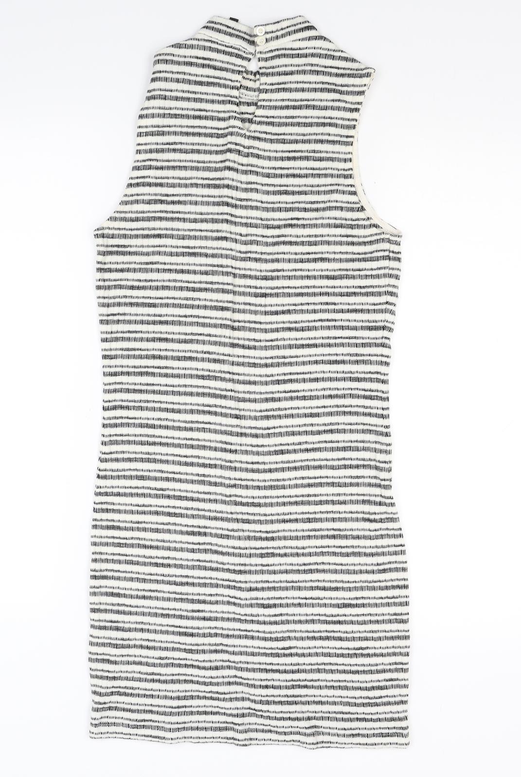 New Look Womens White Striped  Bodycon  Size 12