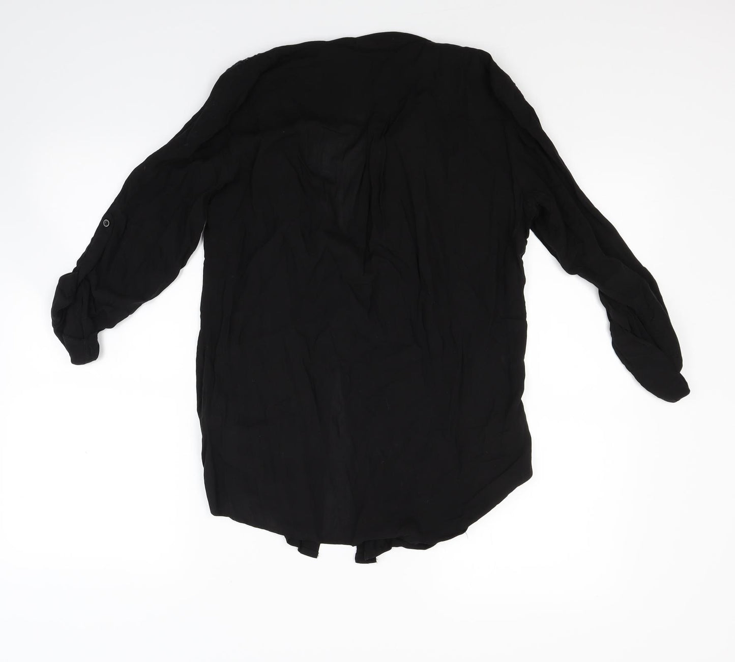 ESMARA Womens Black   Basic Blouse Size 10