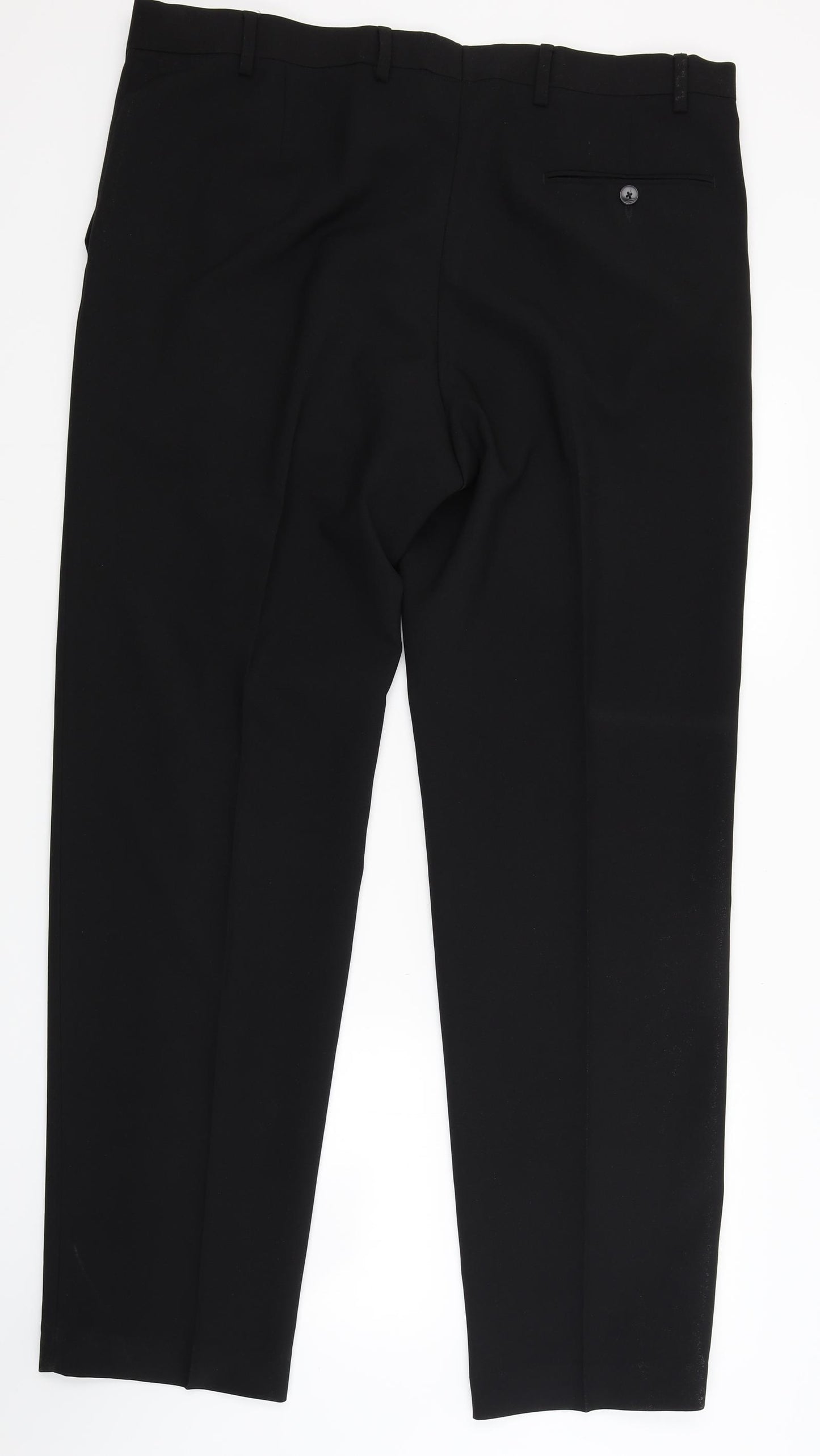 Marks and Spencer Mens Black   Trousers  Size 38 L33 in