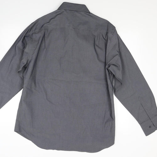 NEXT Mens Grey    Dress Shirt Size 16