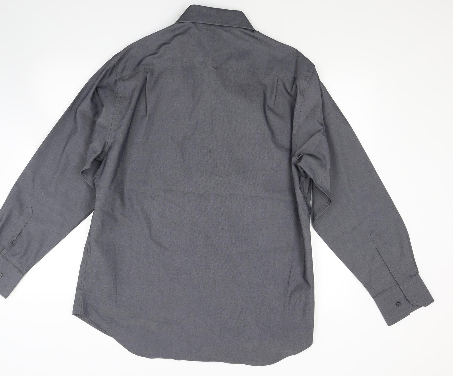 NEXT Mens Grey    Dress Shirt Size 16