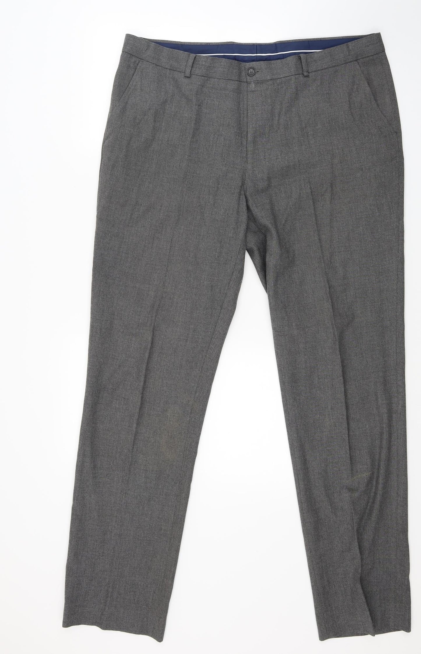 Matalan Mens Grey   Trousers  Size 38 L33 in