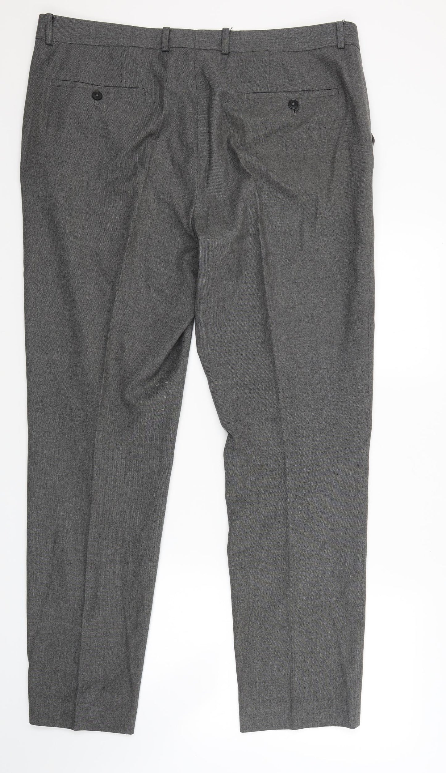 Matalan Mens Grey   Trousers  Size 38 L33 in