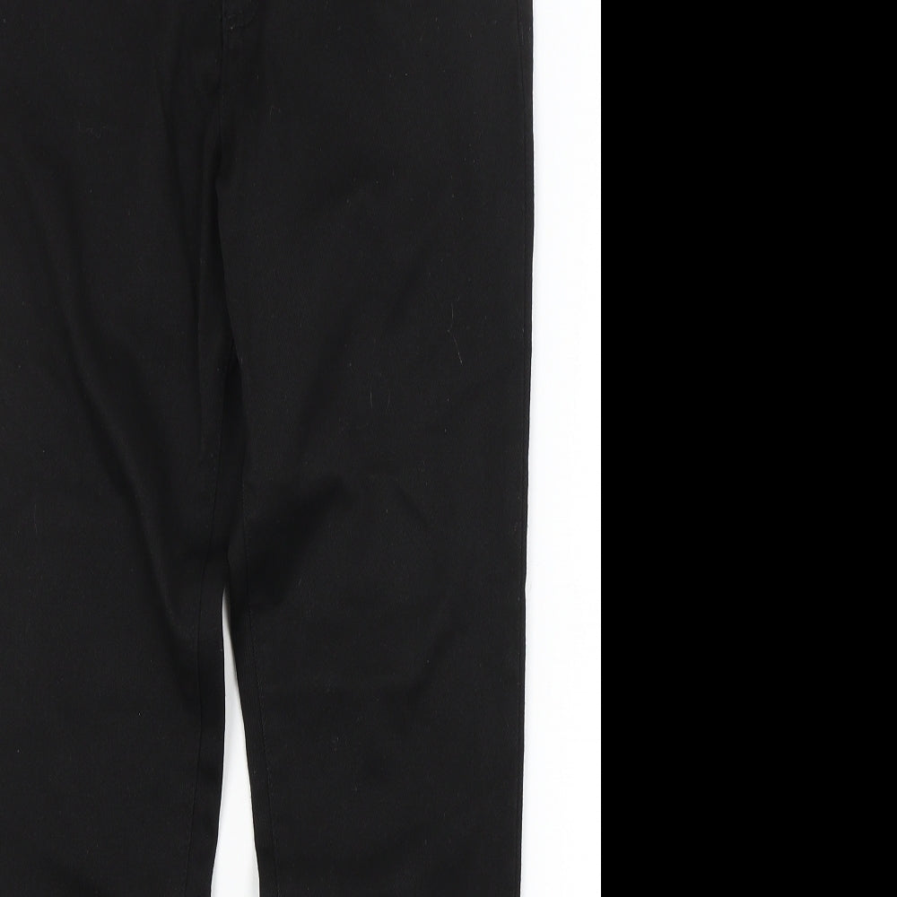 George Boys Black  Denim Straight Jeans Size 12 Years