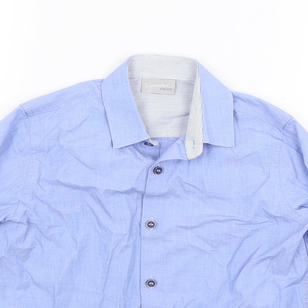 NEXT Boys Blue   Basic Button-Up Size 7 Years