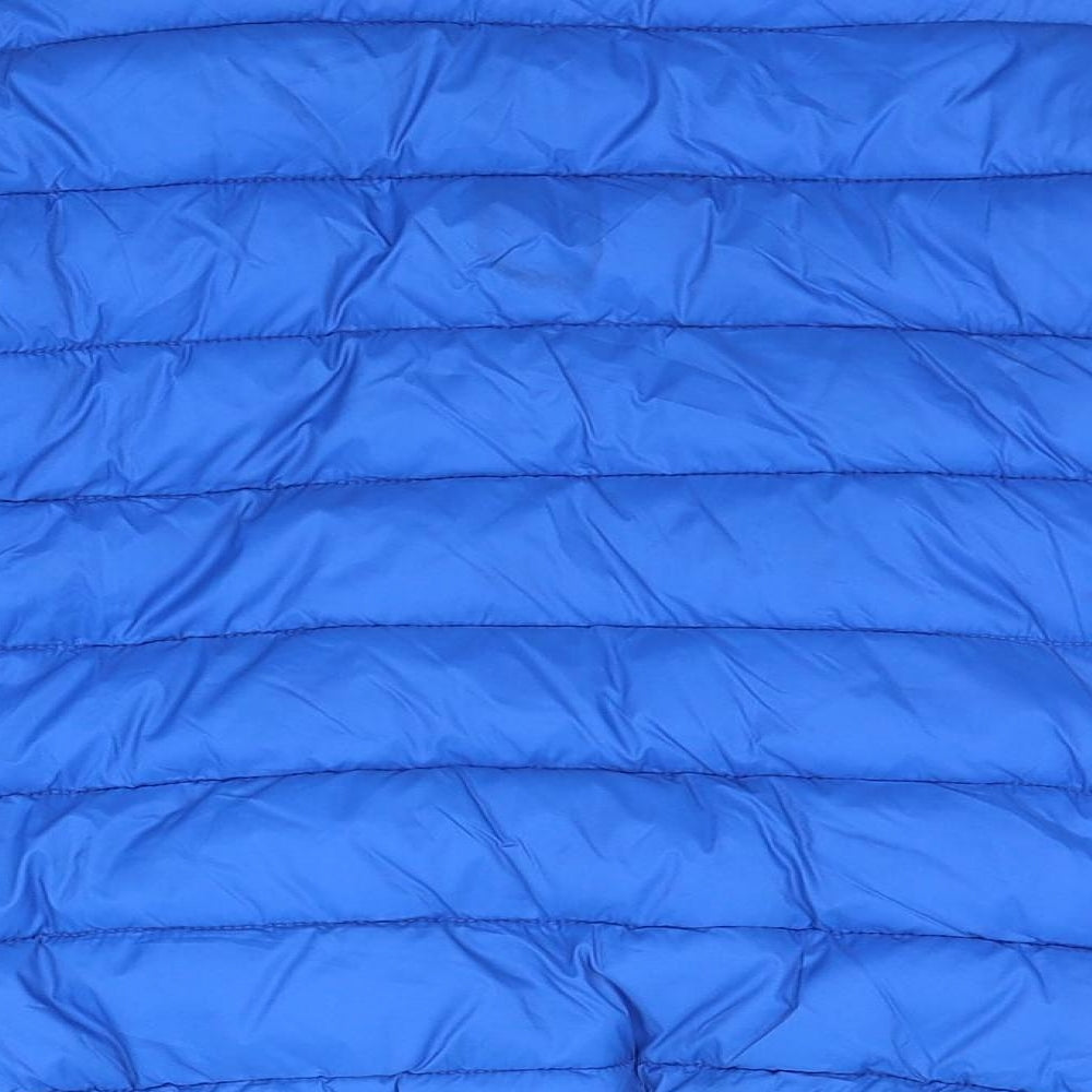 pepperts Boys Blue  Canvas Puffer Jacket Coat Size 7-8 Years