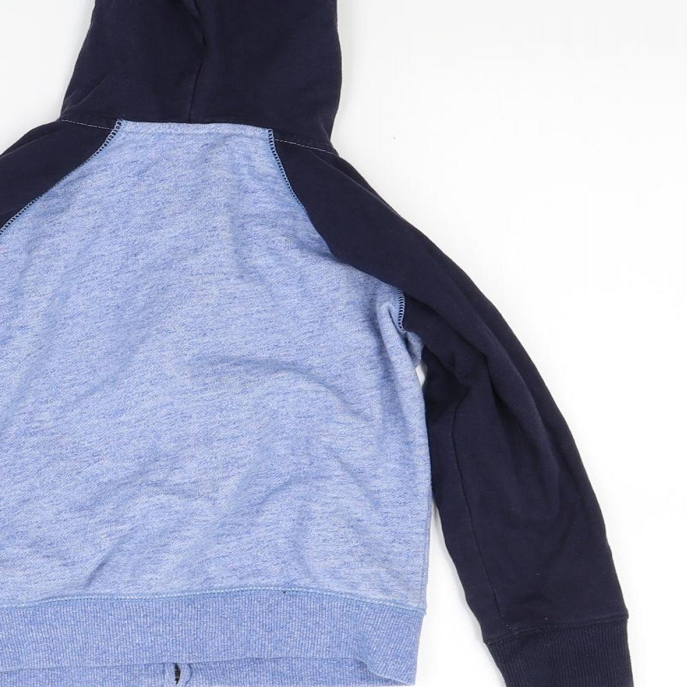 Gap Boys Blue   Full Zip Hoodie Size 5 Years
