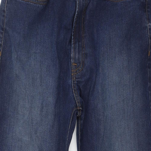 Marks and Spencer Mens Blue  Denim Straight Jeans Size 34 L29 in