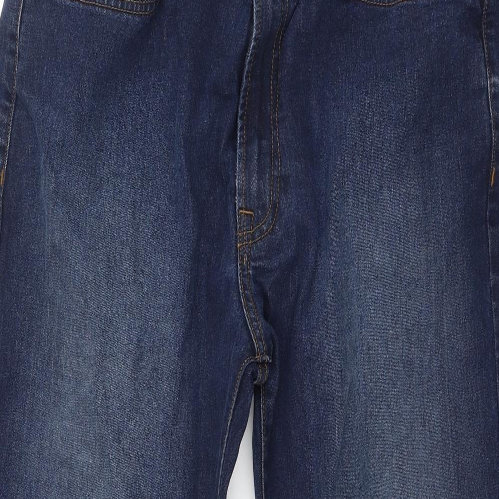 Marks and Spencer Mens Blue  Denim Straight Jeans Size 34 L29 in