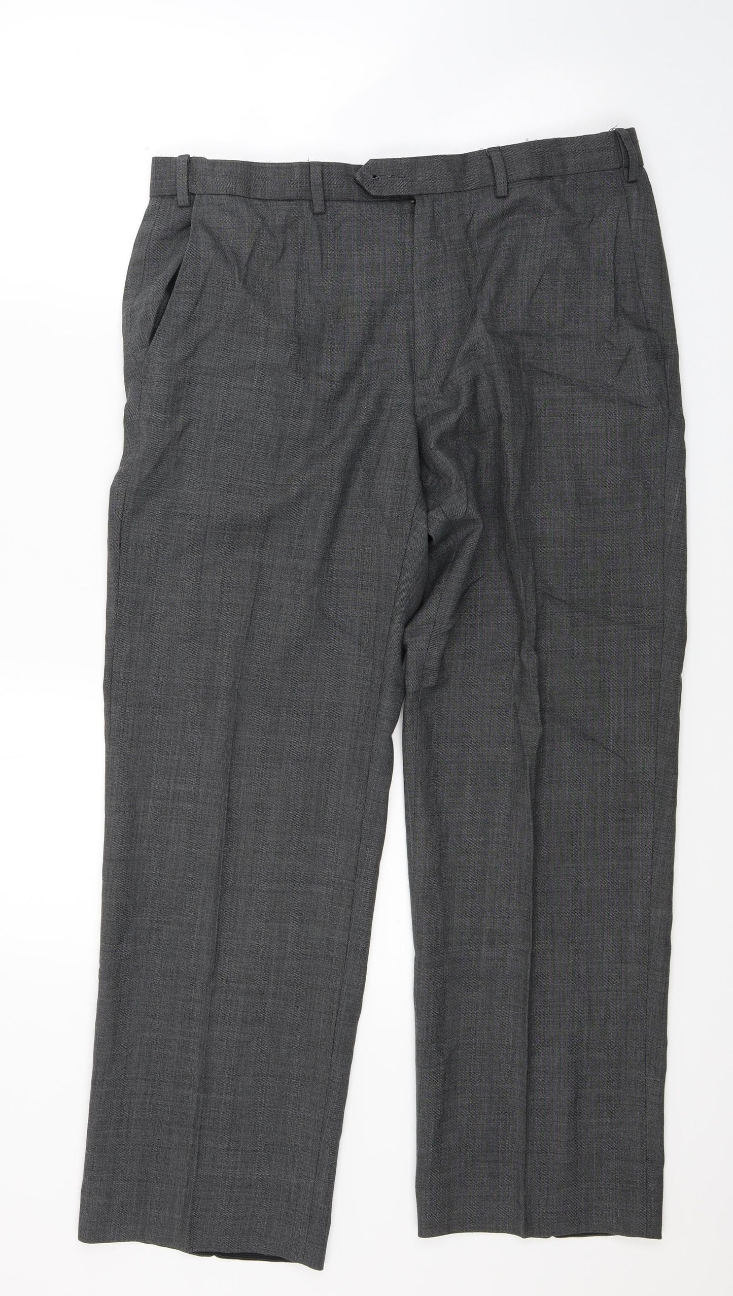 Marks and Spencer Mens Grey   Trousers  Size 30 L29 in