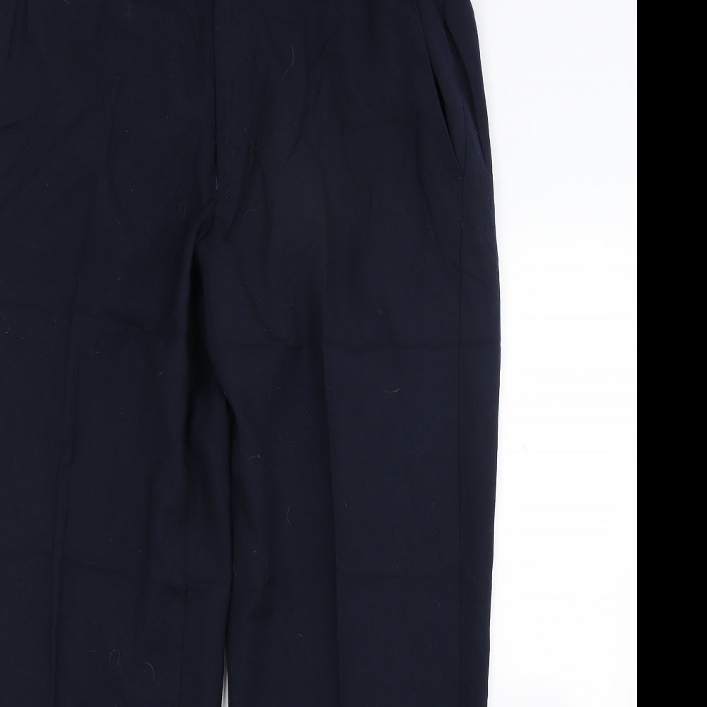 Marks and Spencer Mens Blue   Trousers  Size 34 L29 in
