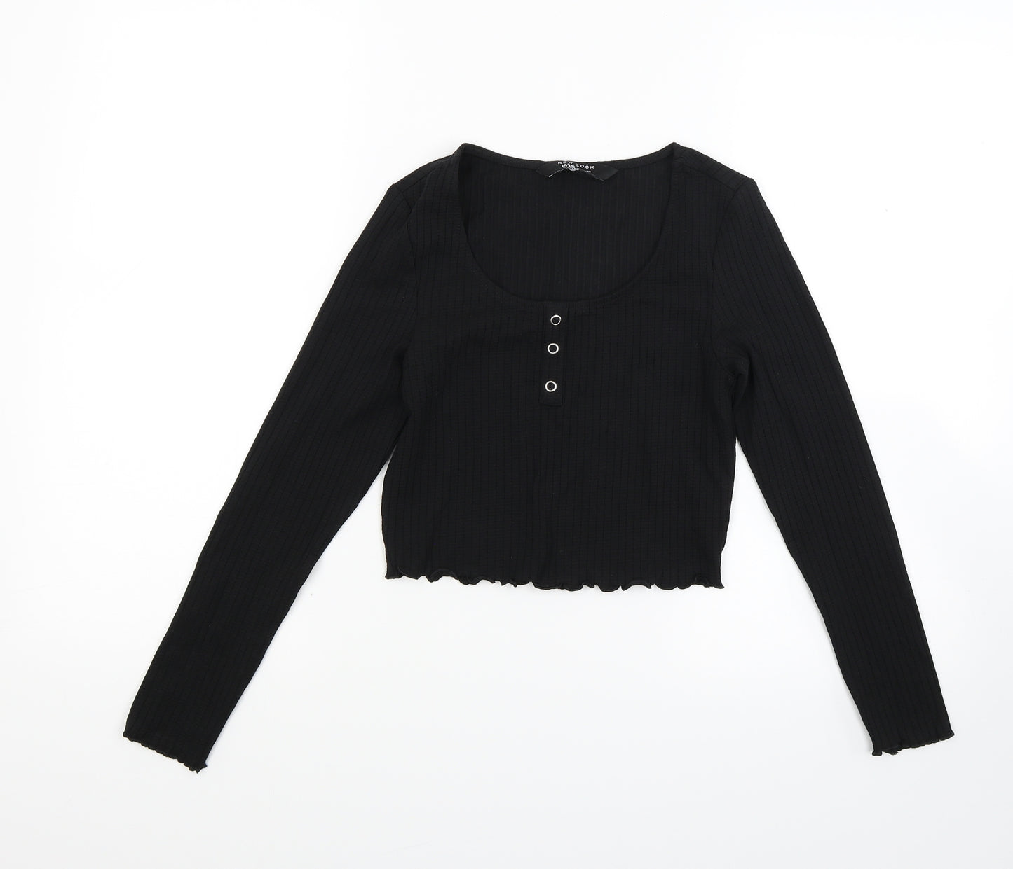 New Look Girls Black   Cropped Casual Size 10 Years
