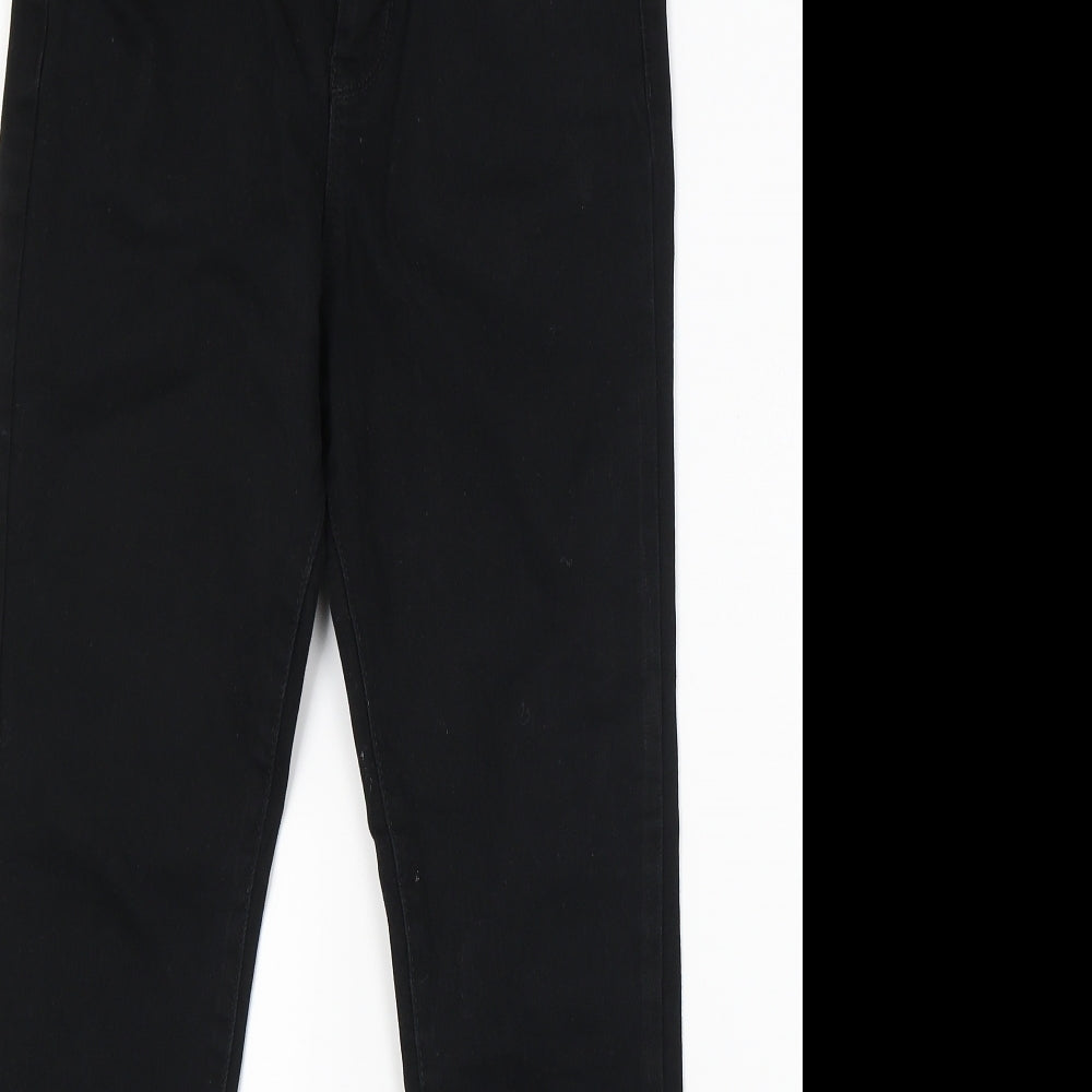 Primark Girls Black  Denim Skinny Jeans Size 11-12 Years