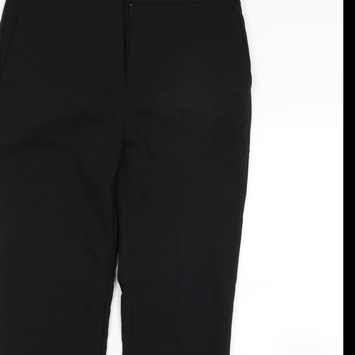 Zara Womens Black   Capri Trousers Size L L25 in