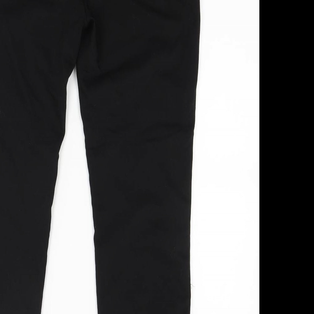 Zara Womens Black   Capri Trousers Size L L25 in