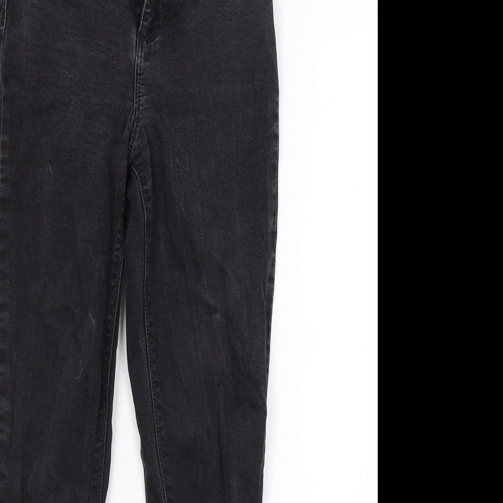 River Island Womens Black  Denim Skinny Jeans Size 8 L26.5 in