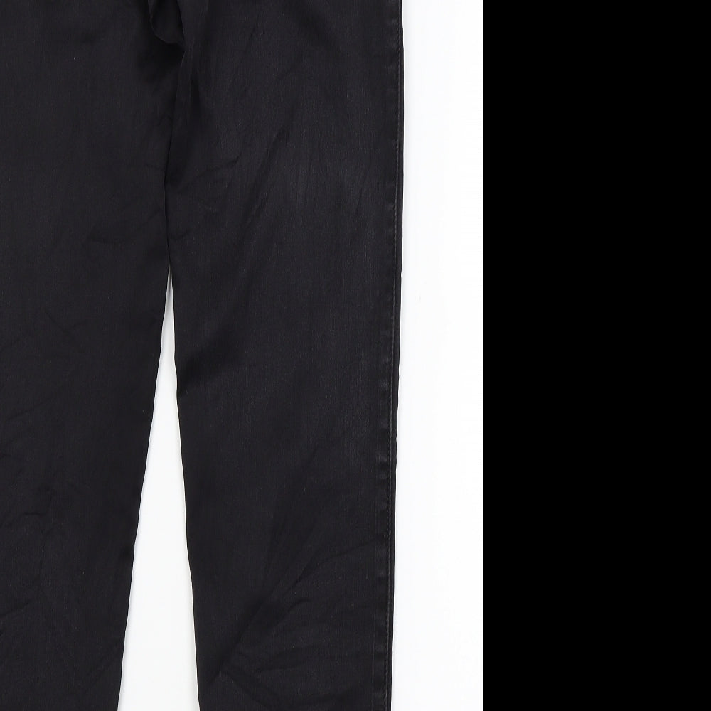CTM Womens Black  Denim Skinny Jeans Size 32 in L29 in