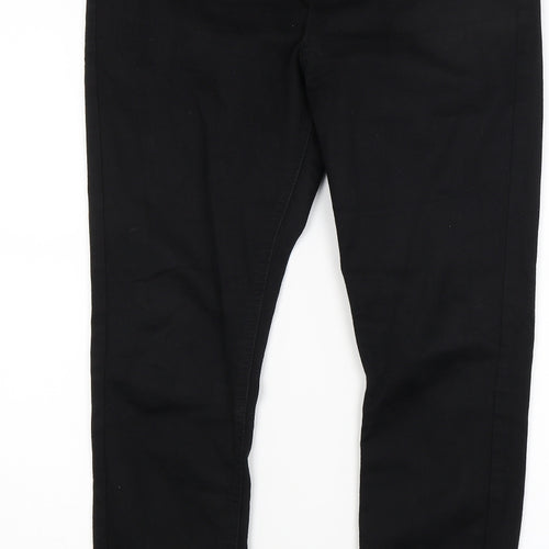 Marks and Spencer Womens Black  Denim Jegging Jeans Size 12 L27 in