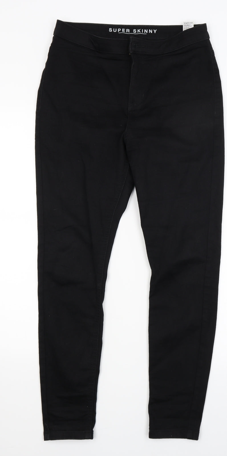 Marks and Spencer Womens Black  Denim Jegging Jeans Size 12 L27 in
