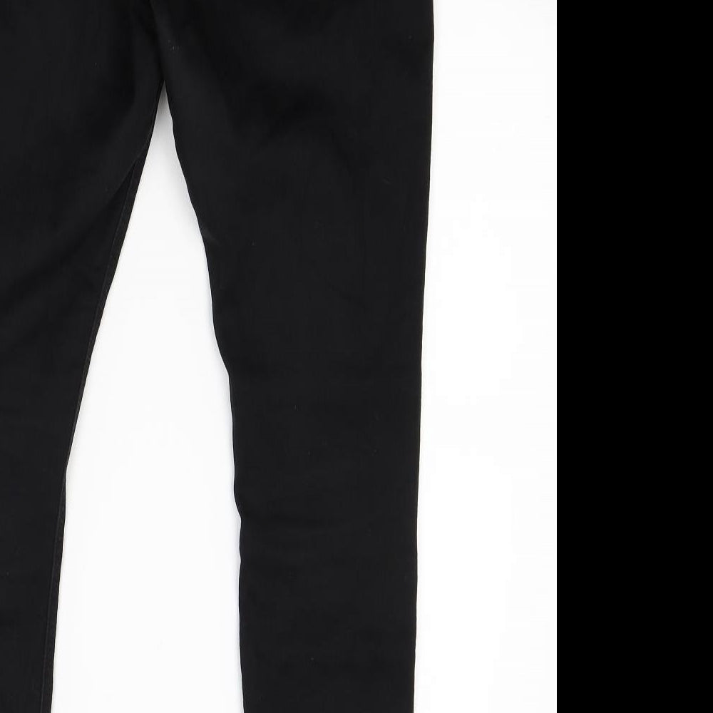 Marks and Spencer Womens Black  Denim Jegging Jeans Size 12 L27 in