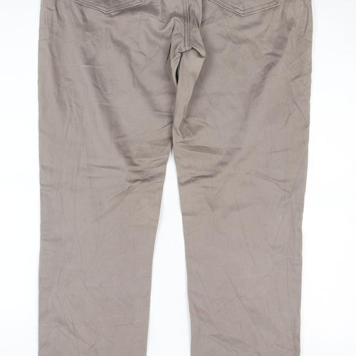 Miss cherry Womens Brown  Denim Straight Jeans Size 31 in L28.5 in
