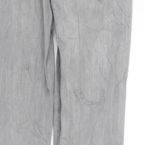 ORSAY Womens Grey  Denim Skinny Jeans Size 8 L28 in