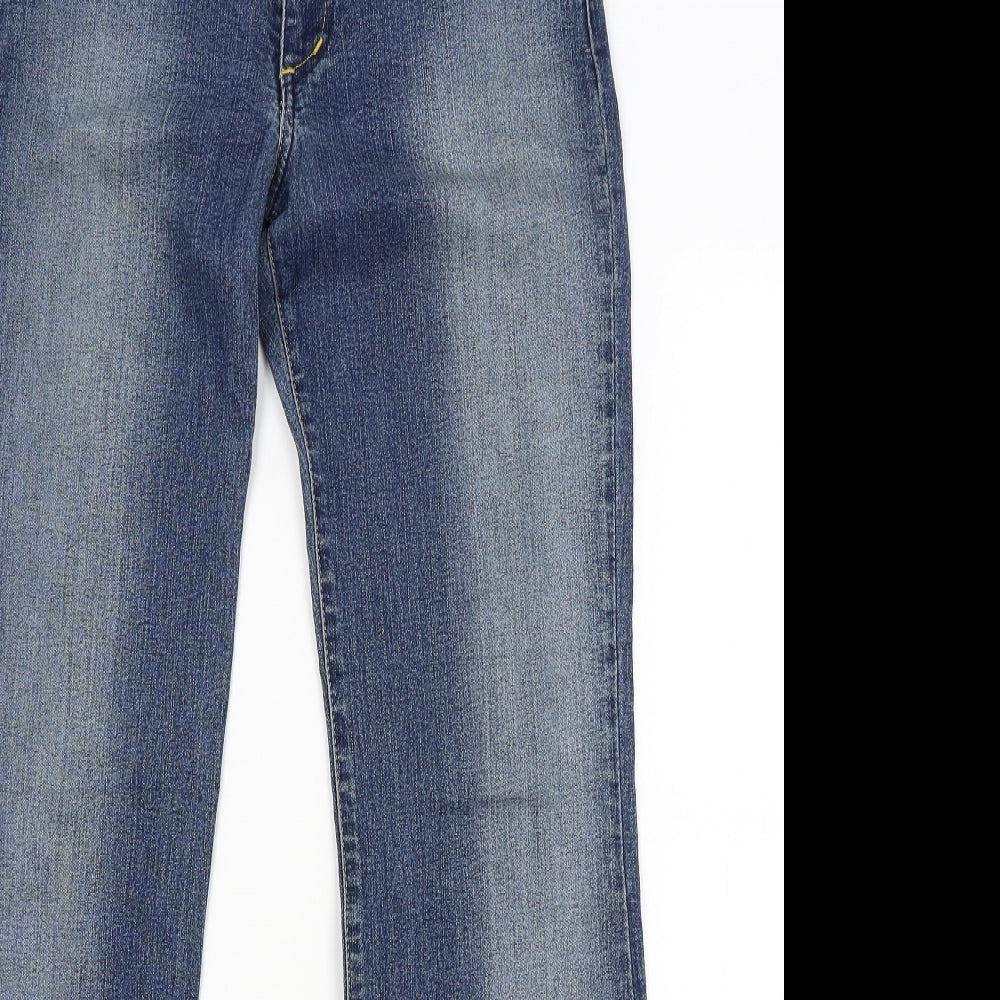 Firetrap Womens Blue  Denim Flared Jeans Size 10 L29 in