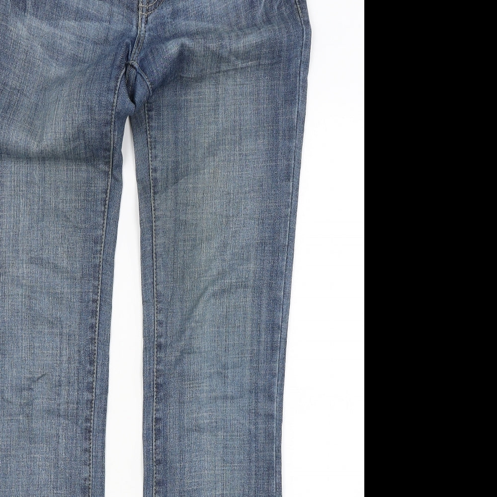 Goodies Womens Blue  Denim Bootcut Jeans Size 10 L32 in
