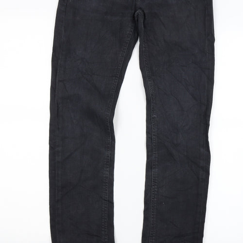 Cobra Womens Black  Denim Skinny Jeans Size 28 in L29 in
