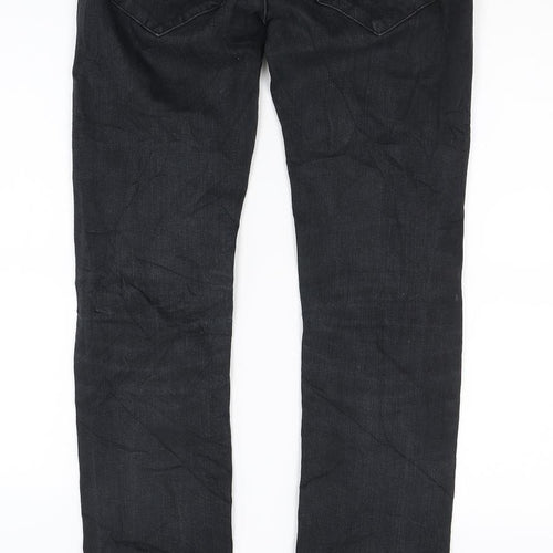 Cobra Womens Black  Denim Skinny Jeans Size 28 in L29 in