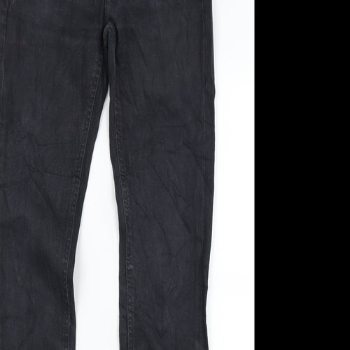 Cobra Womens Black  Denim Skinny Jeans Size 28 in L29 in