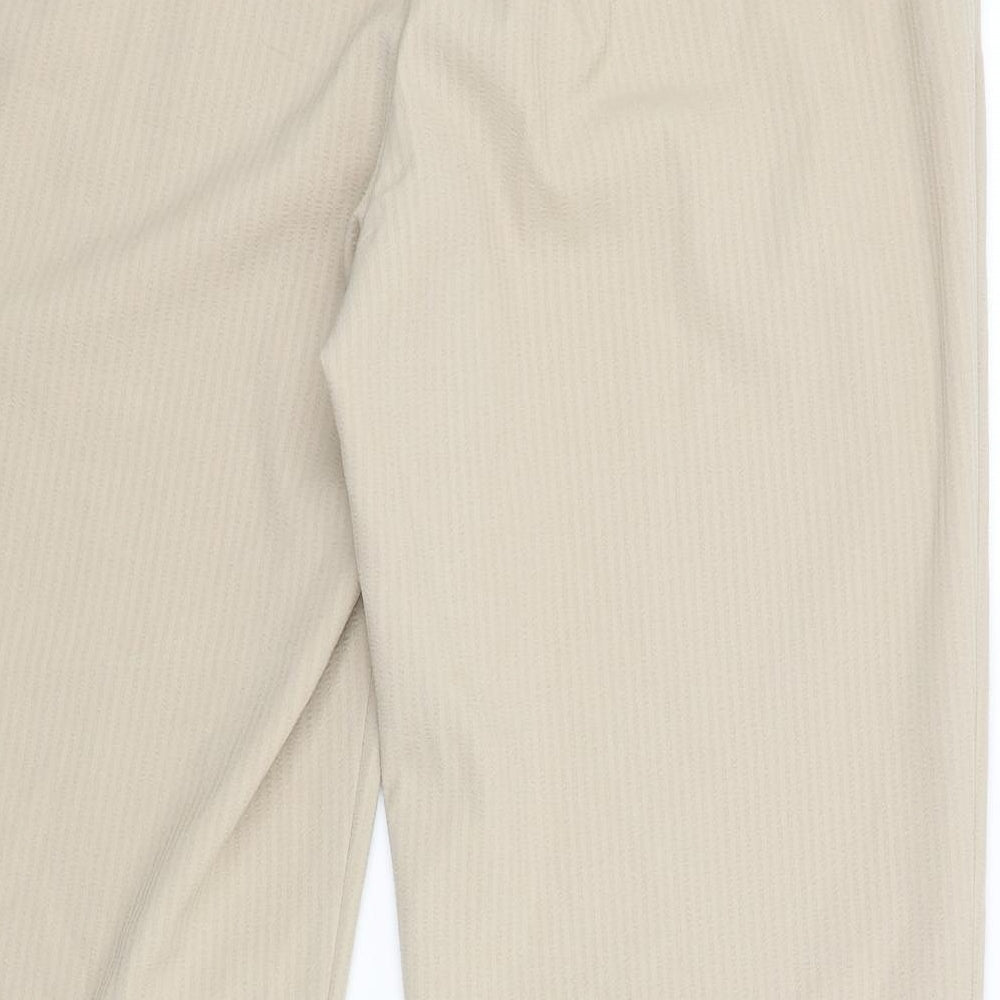 Classic Womens Beige   Trousers  Size 16 L26 in